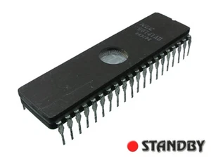 1pc uPD8741AD CDIP40 NEC 8-BIT MICROCONTROLLER + 1K EPROM, PULLS - Bild 1 von 1