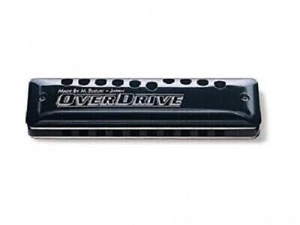 SUZUKI MR-300 A Key OVER DRIVE 10 hole Diatonic Harmonica from Japan - Picture 1 of 24