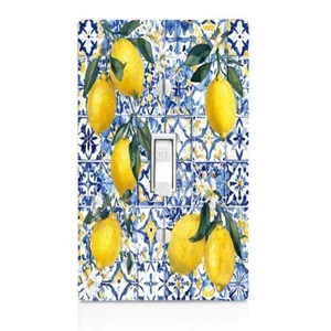 Lemon Tiles, Kitchen, Light Switch Cover, Nightlight, Knob, Outlet, Home Decor - Picture 1 of 13