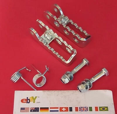 REPOSAPIÉS MONTESA COTA NUEVO PAR ESTRIBERAS IZQUIERDA Y DERECHA PIEZAS ORIGINALES MONTESA COTA  Foto 1 de 3