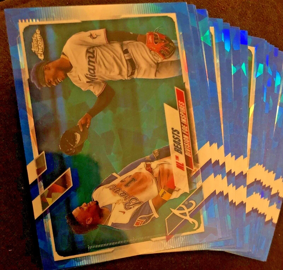 2021 Topps Chrome Update Sapphire Refractor #1-330 You Pick Set Finish Your Set - Image 1 of 1