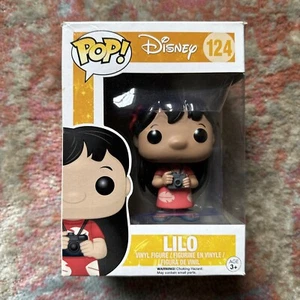 Funko POP! Disney Lilo #124 Lilo & Stitch RARE VAULTED DAMAGED BOX - Picture 1 of 6