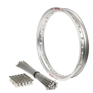 Rear Silver Excel Rim & Spokes Set for 2005-2025 Yamaha TTR230 - 18x2.15 - Picture 1 of 1