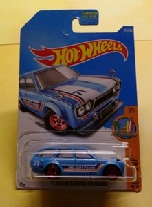HOT WHEELS 2016 SURF'S UP '71 DATSUN BLUEBIRD 510 WAGON NON SMOOTH GRILLE - Picture 1 of 1