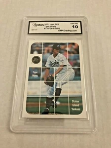 2001 Just 2K1 Tiger Wang Promo Rookie #TPP06 GMA 10 Rare - Picture 1 of 3