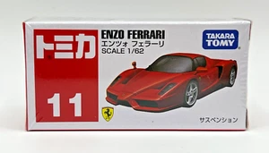UK Stock - Tomica No.11 Enzo Ferrari (Takara Tomy) HK Ver. New & Sealed - Picture 1 of 8