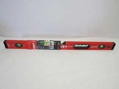 Sola LSB32 Big Red Aluminum Box Beam Level 3 60% Magnified Vials 32" - Image 1 of 4