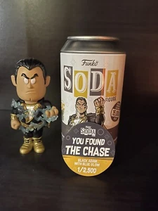 Funko Soda DC Universe Black Adam (Blue Glow Lightning) **CHASE** - Picture 1 of 2