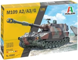 Italeri -6589 M109 A2/A3/G, 1:35 Scale, Model Kit, Plastic Model, Green Color - Picture 1 of 1