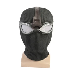 Spiderman Far From Home Stealth Suit Cosplay Costume Mask Superhero Mask Latex - Picture 1 of 11