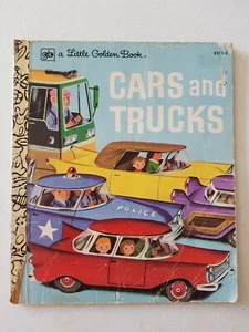 Little Golden Book - Cars And Trucks 1979 SC - Picture 1 of 3