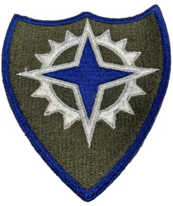 Original WWII U.S. Army 16th XVI Corps Cut Edge  Patch WW2 From Dated 1944 Box - Picture 1 of 2