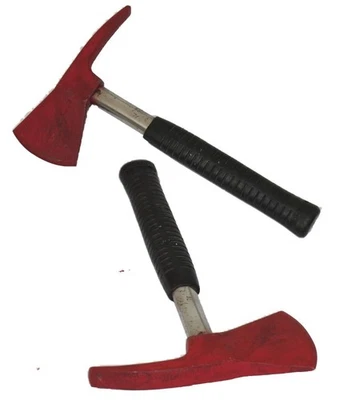 Original Feuerwehr Beil Axt Hacke Hammer DIN 14924 Gipserbeil 33,5 cm gebraucht - Bild 1 von 2