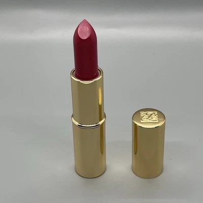 NUEVO Lápiz labial de larga duración Estee Lauder Rubellite Shimmer 88 color puro tamaño completo Foto 1 de 4