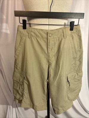 Pantalones cortos REI Co Op para mujer color tostado/verde talla 2 usados en excelente estado Foto 1 de 4