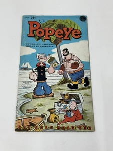 Popeye Golden Funtime Punch Out Book 1961 - Picture 1 of 5