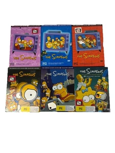The Simpsons Collectors Editions Seasons 3 4 5 6 7 & 8 DVD Region 4 R4 - Picture 1 of 18
