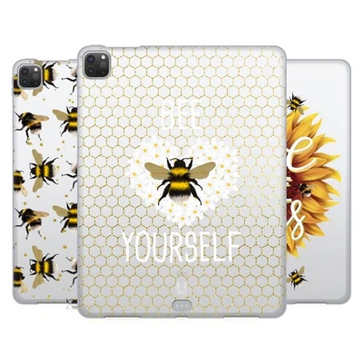 HEAD CASE DESIGNS BEES SOFT GEL CASE & WALLPAPER FOR APPLE SAMSUNG KINDLE - Image 1 of 4