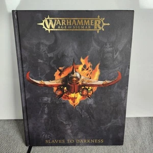 Warhammer Age of Sigmar SLAVES TO DARKNESS Book  Battletomb Special Edition OOP - Picture 1 of 6