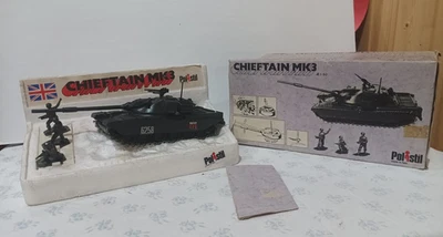 POLISTIL Carro armato militare vintage CA102, Chieftain MK3, 1:50 in box - Immagine 1 di 4