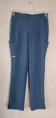 Grey's Anatomy Barco Womens Size Small Teal Medical Dental Scrub Pants Evolve  - Image 1 of 4