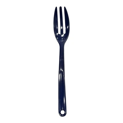 Trudeau Hollinger Design 2530 Slotted Serving Spoon Navy Blue Kitchen Utensil - Image 1 of 4