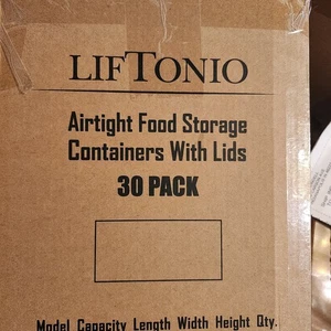 LifTonio Kunststoff Lebensmittel Aufbewahrung Behälter NEU mit Deckel - Bild 1 von 6