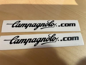 NOS Campagnolo Sticker , 100x15mm , je 2 Stk. in schwarz/blau u. weiß - Bild 1 von 3