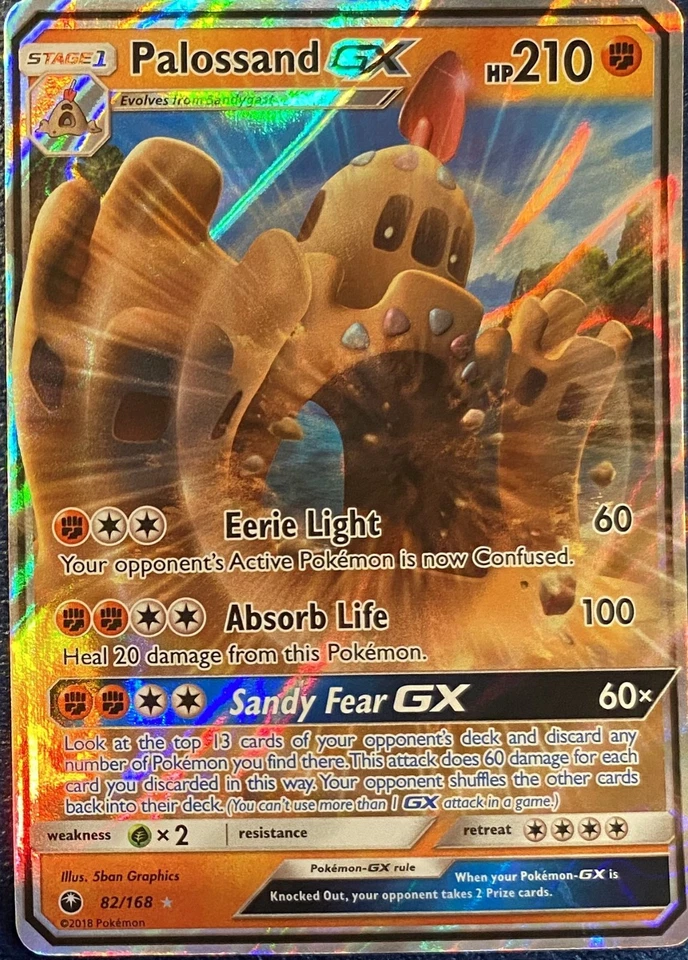 Pokemon Palossand GX- 82/168 -Benefits Charity - Image 1 of 1