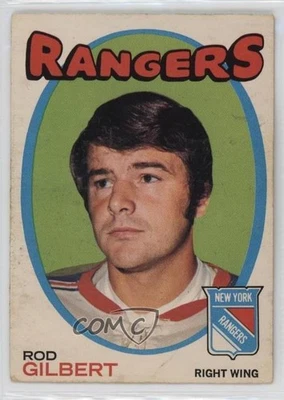 1971-72 O-Pee-Chee Rod Gilbert #123 HOF - Image 1 of 2