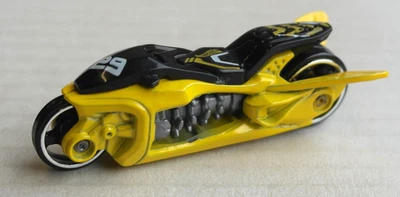 Hot Wheels Fly-By Motorrad gelb Motorcycle HW Mattel yellow jaune Moto - Bild 1 von 4