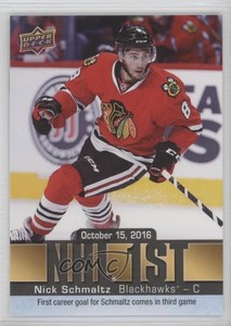 2016-17 Upper Deck NHL Firsts Nick Schmaltz #NF-17 Rookie RC