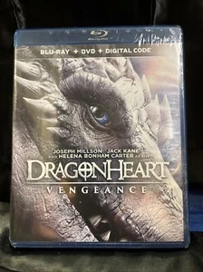 DRAGONHEART Vengeance Blu-ray + DVD Factory Sealed Helena Bonham Carter - Picture 1 of 2