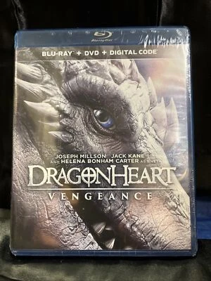 DRAGONHEART Vengeance Blu-ray + DVD Factory Sealed Helena Bonham Carter - Image 1 of 2