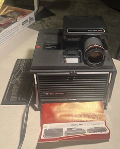 Vintage Bell & Howell Slide Cube Projector Model 3000 Working w/ Orig Box - Picture 1 of 18