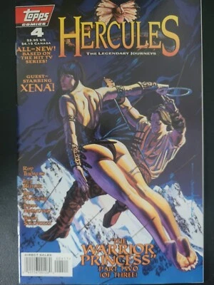 HECULES THE LEGENDARY JOURNEYS #4 (1996) TOPPS COMICS 2ND APPEARANCE XENA! - Image 1 of 2