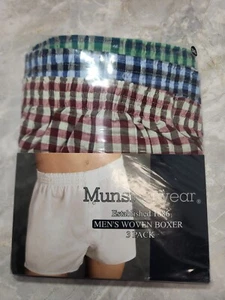 Paquete de 3 boxer Munsingwear tejido 100 % algodón Snap Fly 3XL (48-50) - Imagen 1 de 2