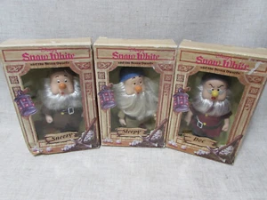 Disney Schneewittchen & die sieben Zwerge DOC, SNEEZY, SLEEPY OVP - Bild 1 von 13