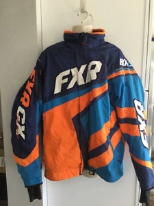 FXR Premium Canada Double Lined Snowmobile Racing Men XL Cold Cross - Picture 1 of 6
