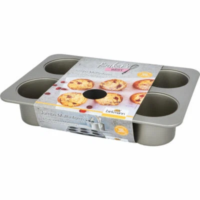 Birkmann Bakers Best Jumbo Muffinform für 6 St. Backform Muffinbackform 34x22cm - Bild 1 von 3
