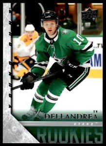 2020-21 Upper Deck 2005-06 Tribute YOUNG GUNS Ty Dellandrea Dallas Stars R39