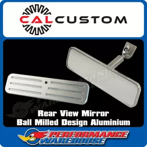 ESPEJO INTERIOR RECTANGULAR CAL PERSONALIZADO DISEÑO FRESADO BOLA ALUMINIO - Imagen 1 de 3