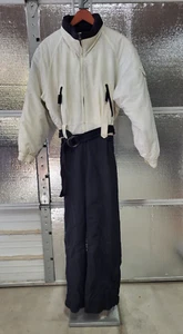 Eddie Bauer Ebtek Ski Suit - Womens 10 - Vintage Snowsuit Winter - One Piece - Picture 1 of 12