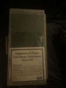 New ListingElk -950 Telephone And Power line Surge Suppressor