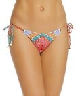 Heidi Klum Swim 262359 Women's Antaria Multi Bikini Bottom Swimwear Size L