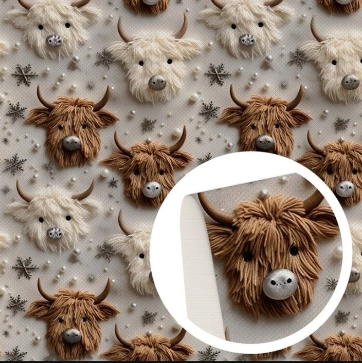 HOJA IMITACIÓN CUERO VACA HIGHLAND 8 X 12" IMPRESA 1238837 TEXTURA LISA Foto 1 de 1