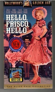 Hello, Frisco, Hello (VHS) The Alice Faye Collection - New & Sealed - Imagen 1 de 2