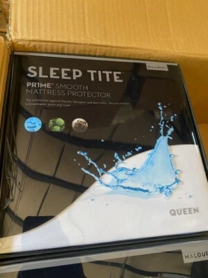 Malouf Pr1me Smooth Hypoallergenic Mattress Protector, Queen (SL0PQQMP)