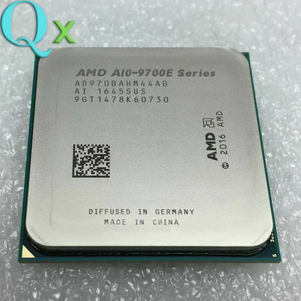 AMD A10-9700E Socket AM4 CPU Processor Quad Core APU 3.0GHz Radeon R7 series 35W - Image 1 of 1