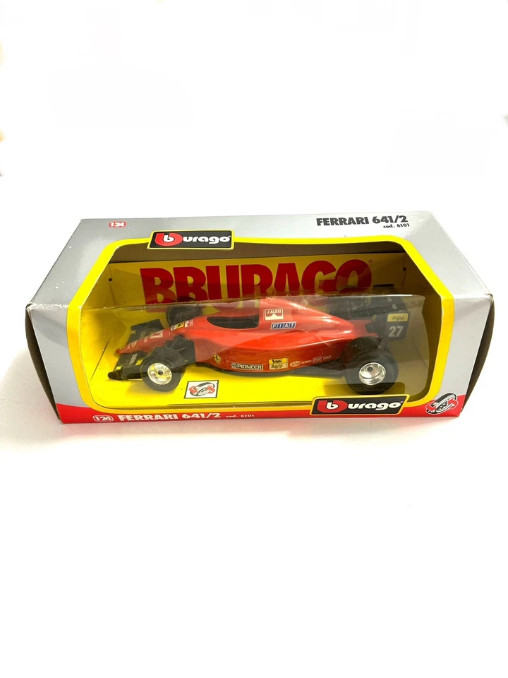 Burago 1/24 Ferrari 641/2 Jean Alesi  Nº7 Cod.6101 - Immagine 1 di 3